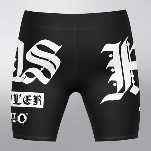Malla Corta Black&White Fight Non Stop – Goth Collection