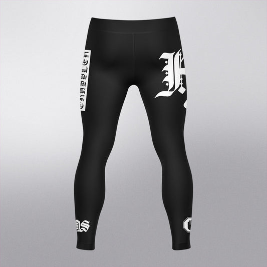 Malla Larga Fight Non Stop – Goth Collection Black & White