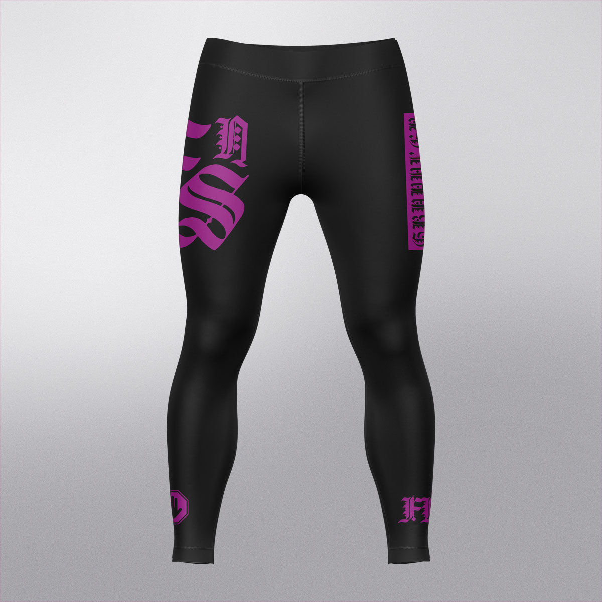 Malla Larga Fight Non Stop – Goth Collection Black & Purple