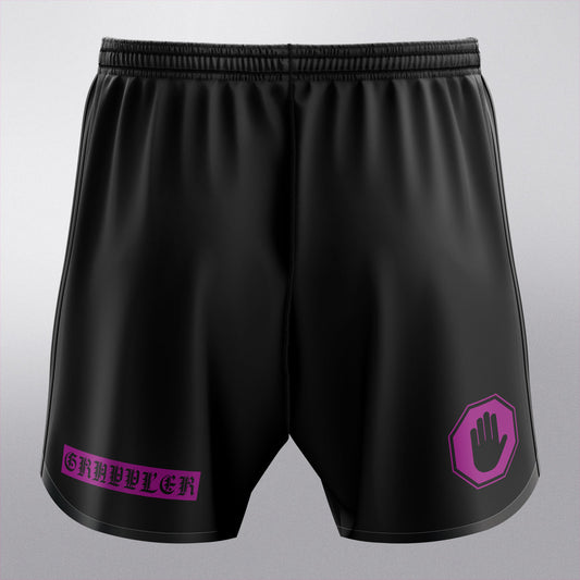 Short Gótico Grappler – Negro/Morado