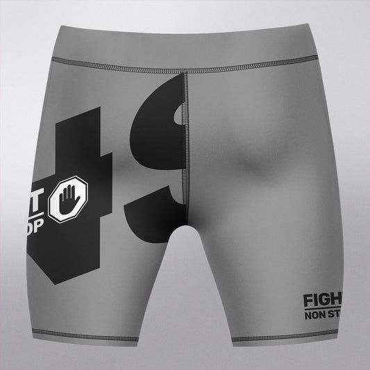 Malla Corta Fight Non Stop – Grey Edition