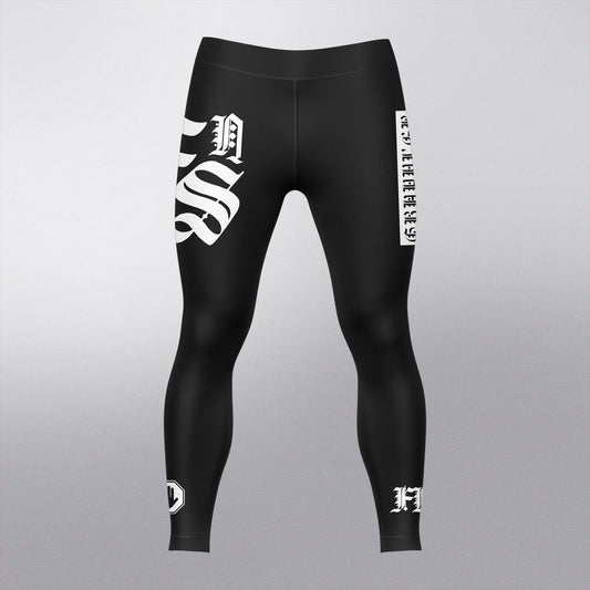 Malla Larga Fight Non Stop – Goth Collection Black & White