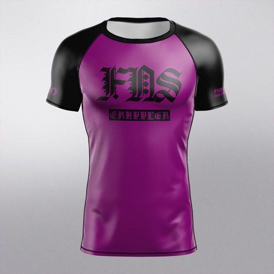 Rashguard FNS Gothic Morado – Manga Corta