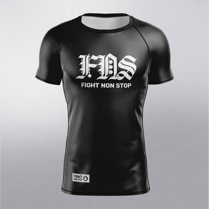 Rashguard Fight Non Stop – Gothic Black