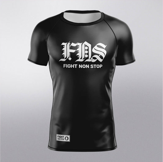 Rashguard Fight Non Stop – Gothic Black