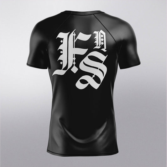 Rashguard Fight Non Stop – Gothic Black