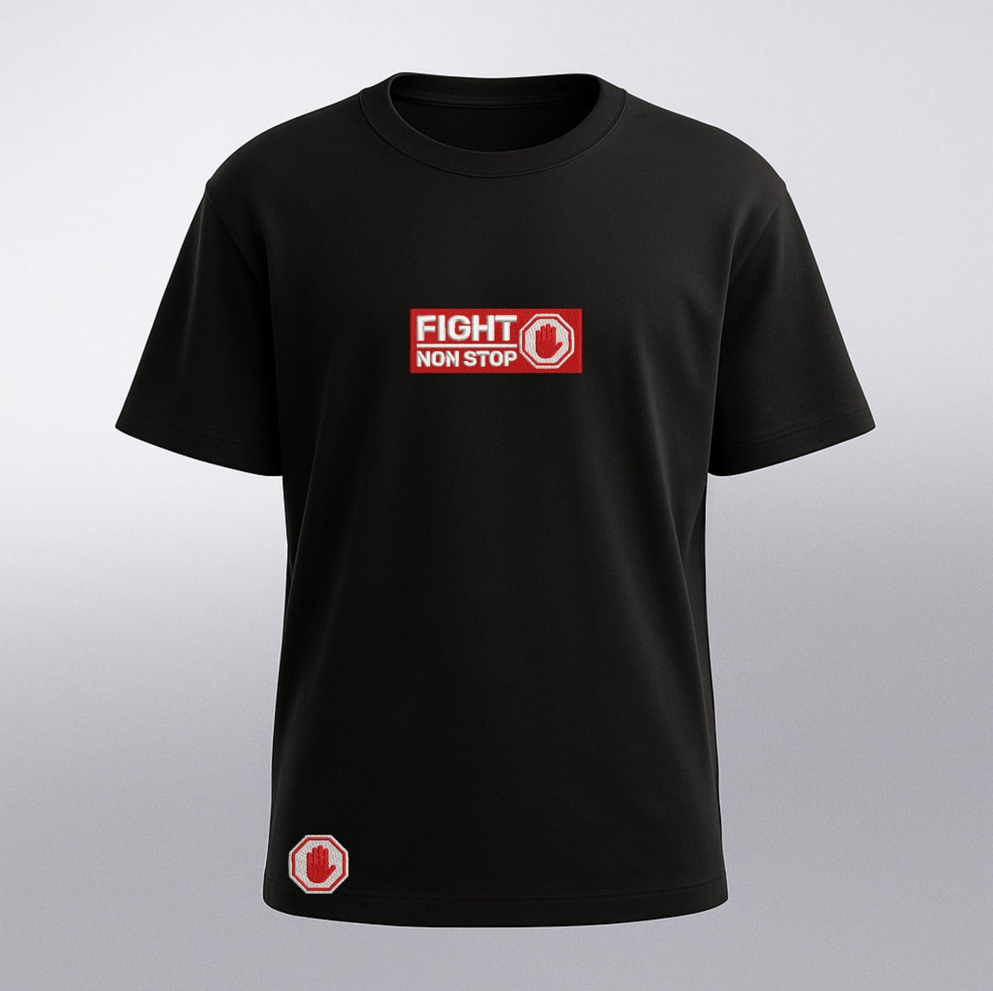 Camiseta Fight Non Stop – Logo Shaka Edition