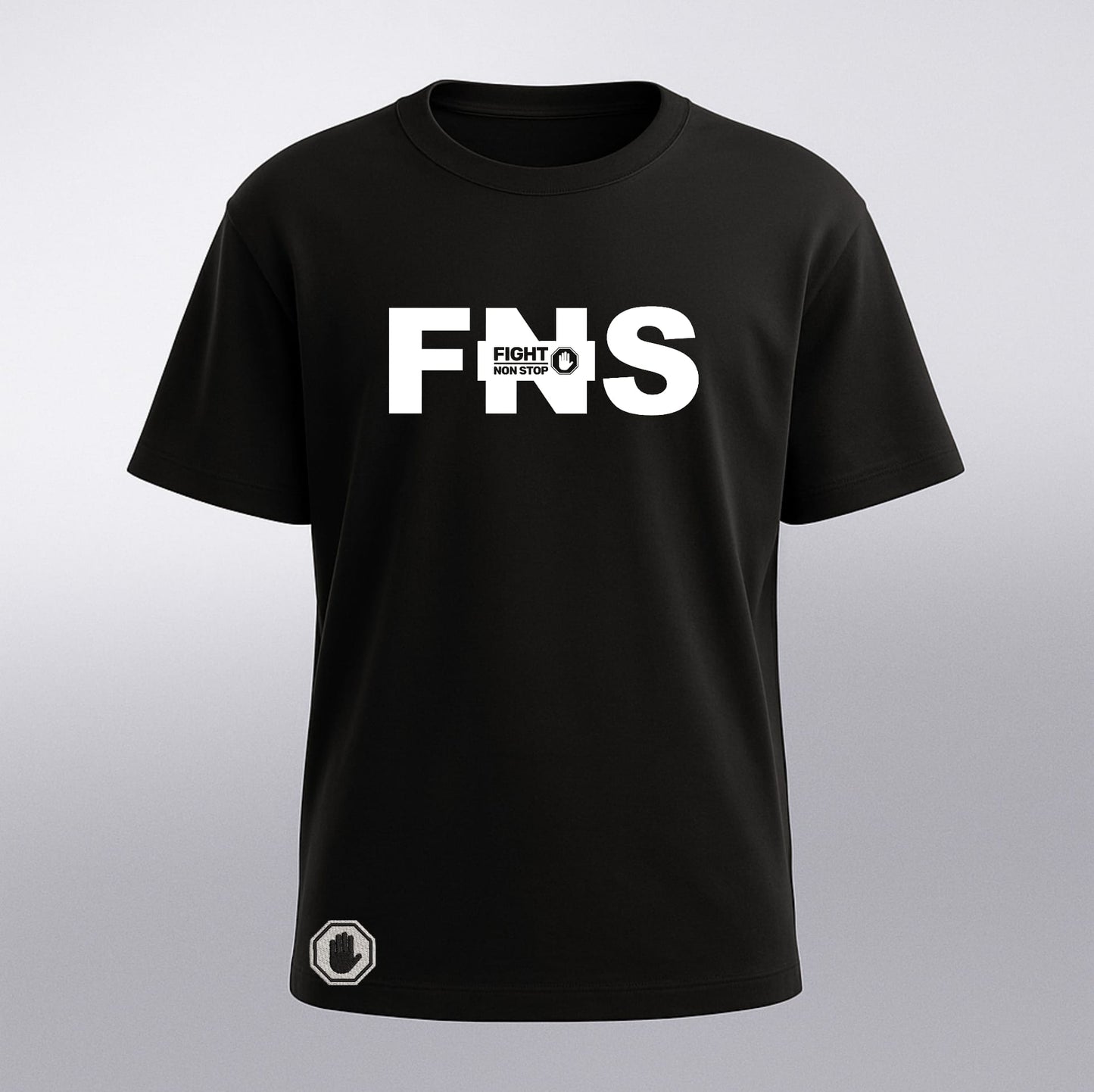 Camiseta FNS Logo Minimal – Negra