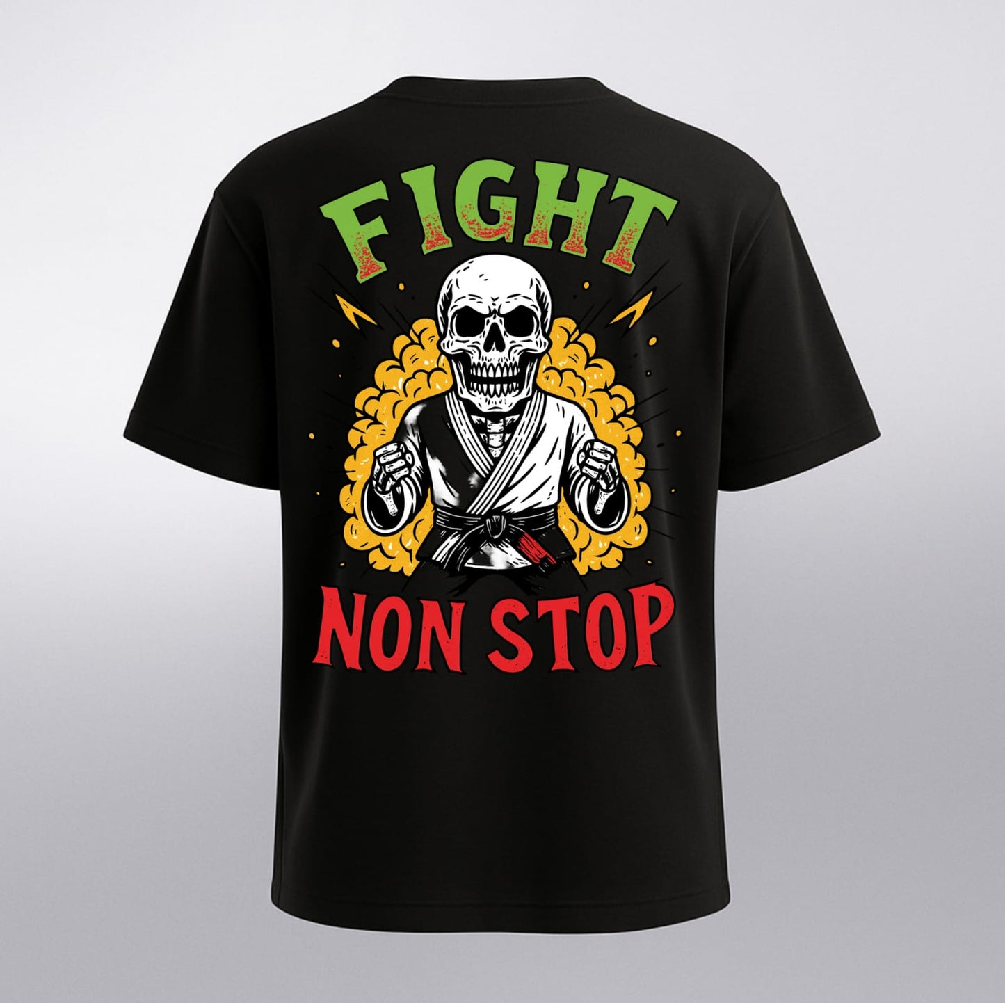 Camiseta “FIGHT NON STOP – Spirit Never Dies”