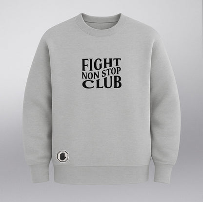 Sudadera FIGHT NON STOP CLUB – Gris