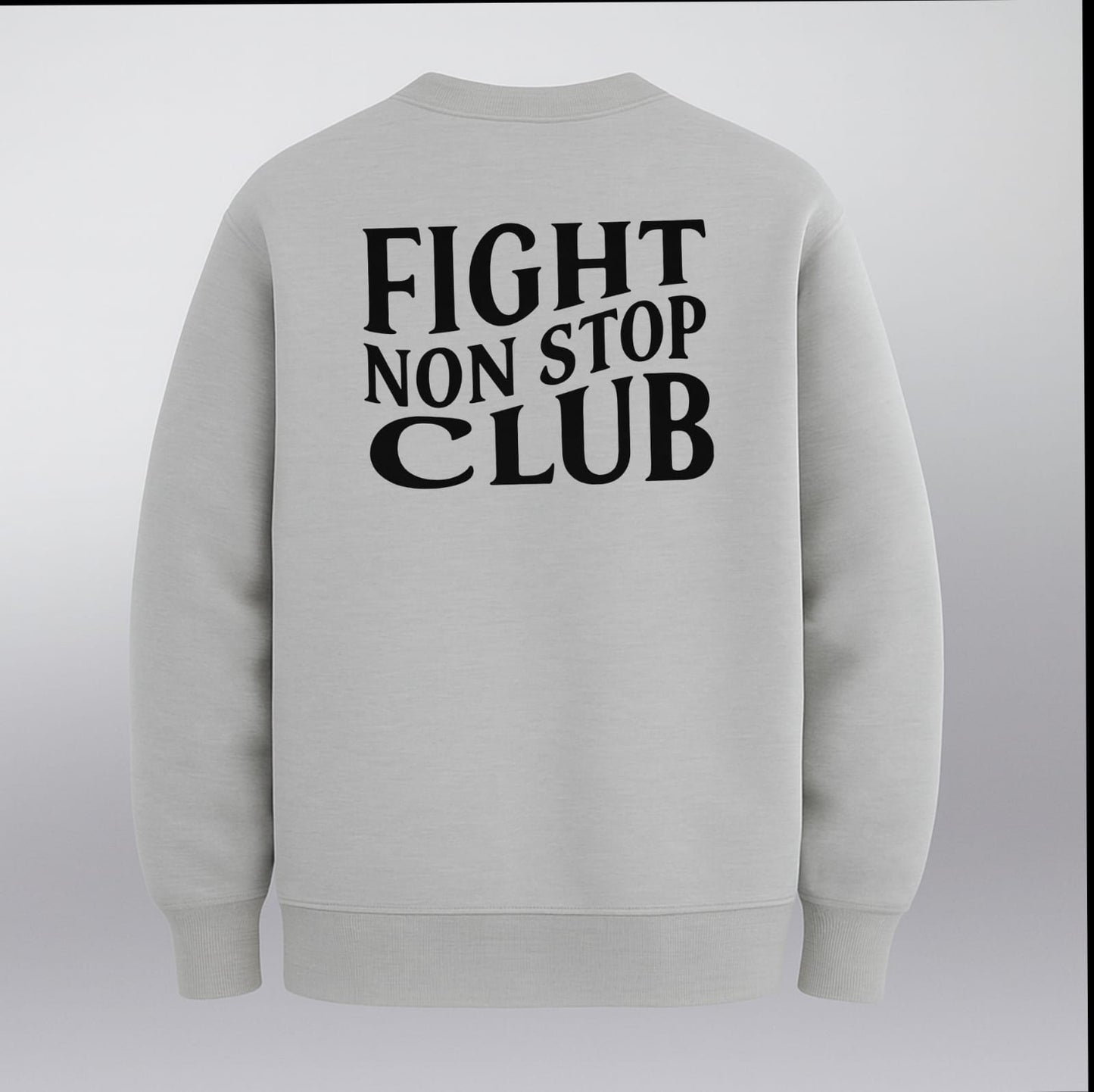 Sudadera FIGHT NON STOP CLUB – Gris