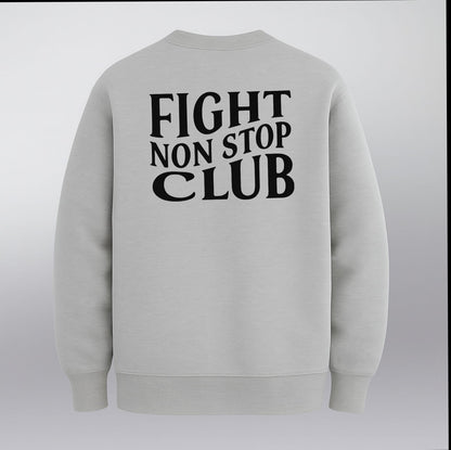Sudadera FIGHT NON STOP CLUB – Gris