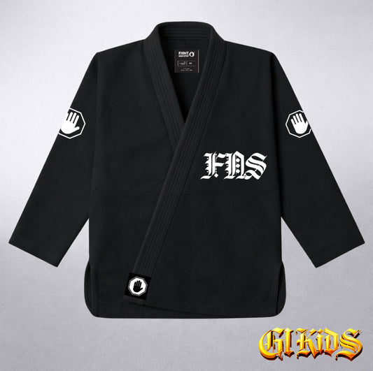 Kimono BJJ Fight Non Stop – Kids Black Edition