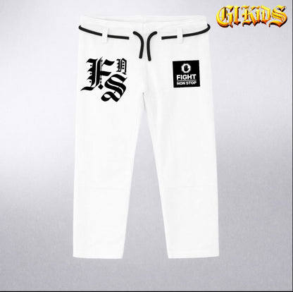Kimono BJJ Fight Non Stop – Kids White Edition