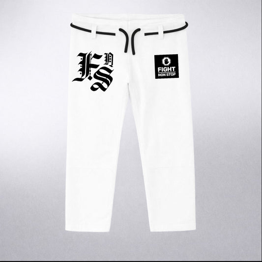 Kimono BJJ Fight Non Stop – White Edition